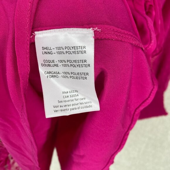 Anthropologie Not So Serious Dress S Mini Wrap Polka Dot Chiffon‎ NEW - Picture 9 of 13